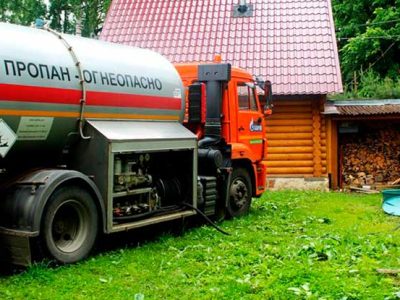 Заправка газгольдеров в Питере