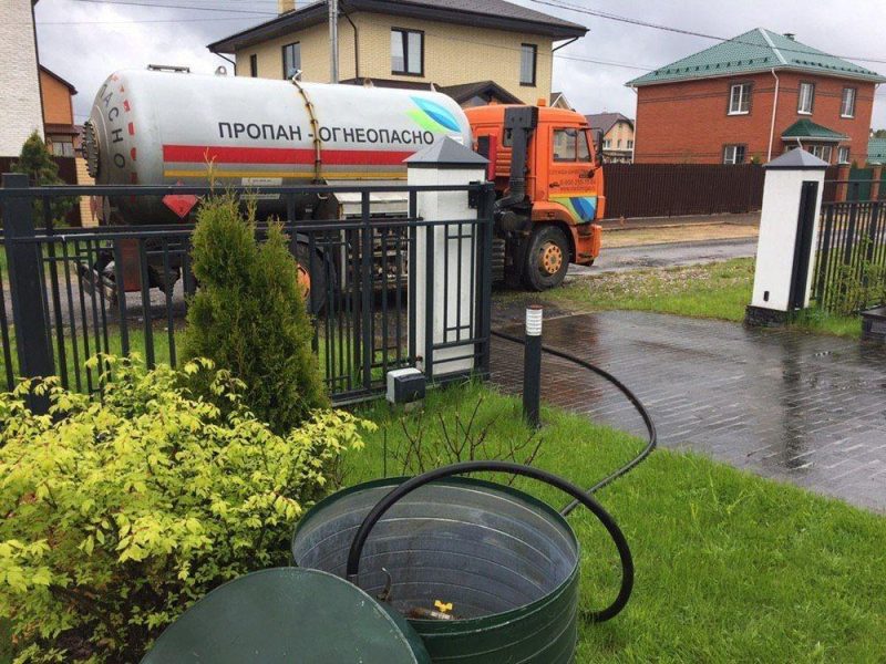 Заправка газгольдеров Рублевка
